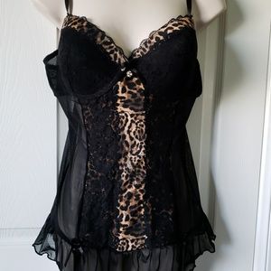 Black Teddy sexy size XL